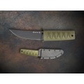 Cold Steel Kyoto II Fixed Blade OD Green Black Blade