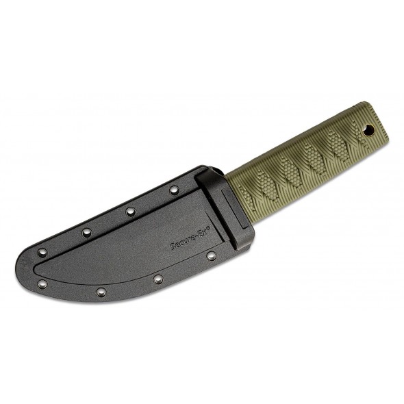 Cold Steel Kyoto II Fixed Blade OD Green Black Blade