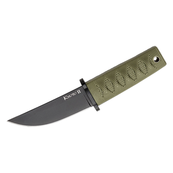 Cold Steel Kyoto II Fixed Blade OD Green Black Blade