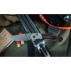 Benchmade Crooked River|Gray Aluminum & Wood|Clip-point