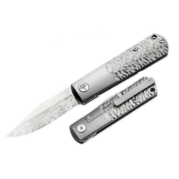 [PRE-ORDER] Boker Germany BRLW Meteorite Damast Platinum Edition