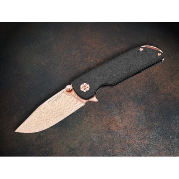 Boker Germany M4 Sherman Damast Rose Gold