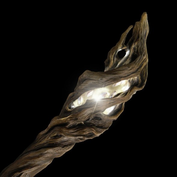 Hobbit - Illuminated Staff Of The Wizard Gandalf