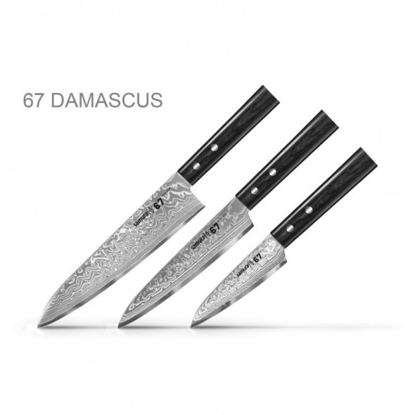Samura DAMASCUS 67 Сhef`s Starter Knife Set