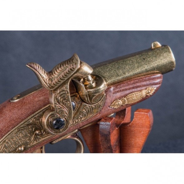 Denix Percussion Philadelphia Deringer Pistol, USA 1862