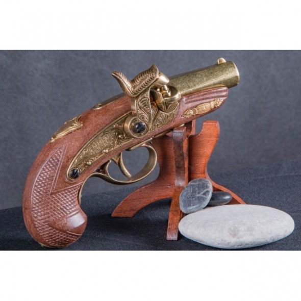Denix Percussion Philadelphia Deringer Pistol, USA 1862