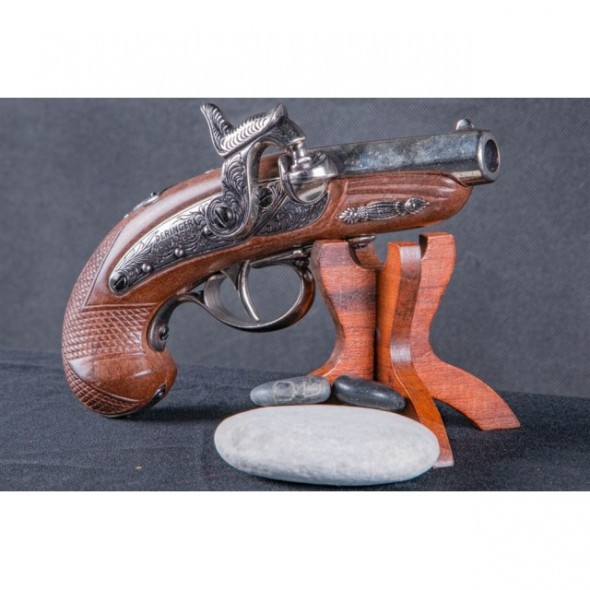 Denix Percussion Philadelphia Deringer Pistol Brown, USA 1862
