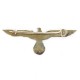German WWII Army Heer Silver Eagle Metal Badge