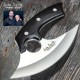 Gil Hibben Legacy Ulu Knife And Leather Sheath