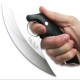 Gil Hibben Legacy Ulu Knife And Leather Sheath