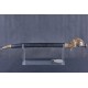 Pirate Cutlass Sword with Ship Hilt and Scabbard