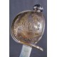 Pirate Cutlass Sword with Ship Hilt and Scabbard