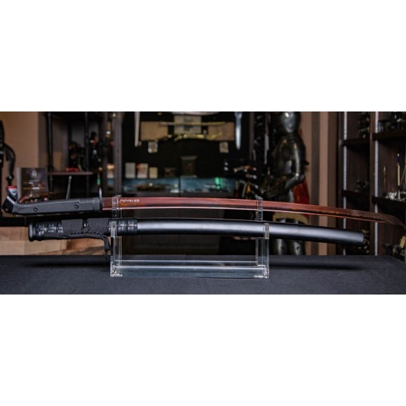 Honshu Boshin Hellfire Damascus Katana Sword