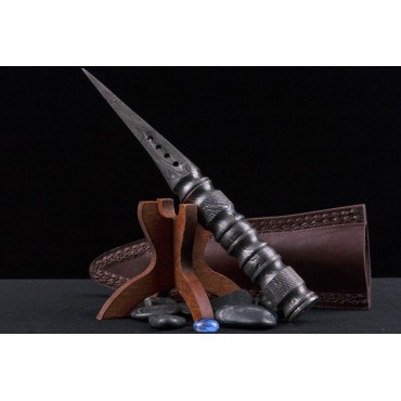 Timber Wolf Rose's Thorn Dagger With Sheath