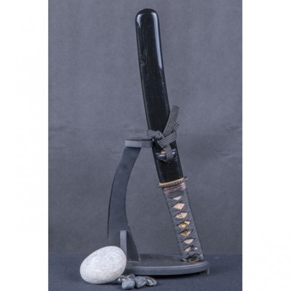 Black Tanto with Bohi