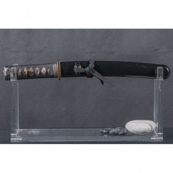 Black Tanto with Bohi