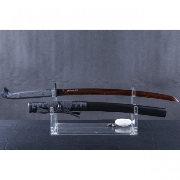 Honshu Boshin Hellfire Damascus Wakizashi Sword