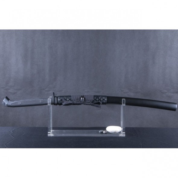 Honshu Boshin Hellfire Damascus Wakizashi Sword