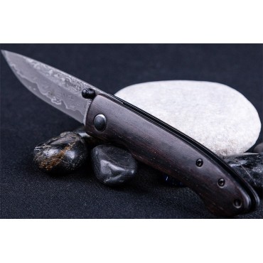 Boker Gent II Folder Damascus